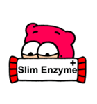 【Slim Enzyme＋】BuBu（個別スタンプ：4）