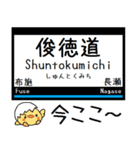 大阪-奈良 大阪線 信貴線 気軽に今この駅！（個別スタンプ：5）