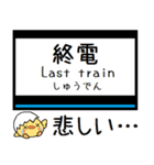 大阪-奈良 大阪線 信貴線 気軽に今この駅！（個別スタンプ：34）