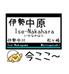 私鉄山田線 鳥羽線 志摩線 気軽に今この駅（個別スタンプ：2）