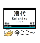 私鉄山田線 鳥羽線 志摩線 気軽に今この駅（個別スタンプ：7）