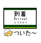 私鉄 けいはんな線 生駒線 気軽に今この駅（個別スタンプ：27）