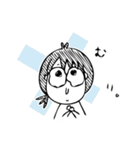 しもぶくれちゃんの日々（個別スタンプ：2）