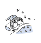 しもぶくれちゃんの日々（個別スタンプ：7）
