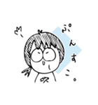 しもぶくれちゃんの日々（個別スタンプ：12）