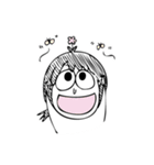 しもぶくれちゃんの日々（個別スタンプ：32）
