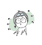しもぶくれちゃんの日々（個別スタンプ：33）