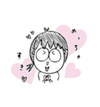 しもぶくれちゃんの日々（個別スタンプ：35）