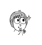 しもぶくれちゃんの日々（個別スタンプ：36）