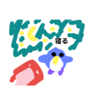 てがきペンギン（個別スタンプ：3）