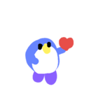 てがきペンギン（個別スタンプ：40）