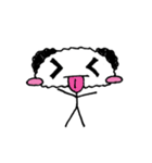 Stick figure panda 2（個別スタンプ：16）