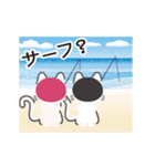 動く！ 猫！ part9 釣り編（個別スタンプ：9）