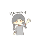 ふわふわちゃん；）2（個別スタンプ：10）