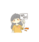 ふわふわちゃん；）2（個別スタンプ：13）