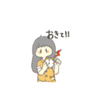 ふわふわちゃん；）2（個別スタンプ：16）