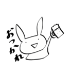 ゆるうさ。2（個別スタンプ：1）