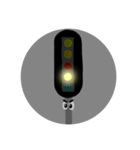 鉄道の標識や信号たち（個別スタンプ：9）