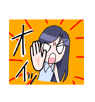 お家で仕事をする人のスタンプ（個別スタンプ：18）