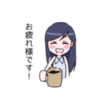 お家で仕事をする人のスタンプ（個別スタンプ：32）