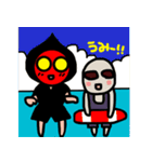 平森さんと灰井くん（個別スタンプ：28）