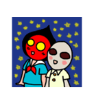 平森さんと灰井くん（個別スタンプ：34）