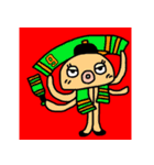 平森さんと灰井くん（個別スタンプ：35）