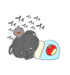 まるちゃんとぷいちゃん（個別スタンプ：3）