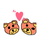 らくがきクマさん。（個別スタンプ：10）
