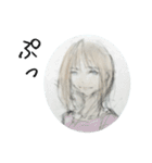 むくわれない人 Ver white（個別スタンプ：22）