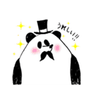 パンダ紳士2（個別スタンプ：10）