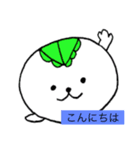 桜餅と柏餅の基本スタンプ（個別スタンプ：1）