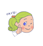 しずくガールズ・ダイアリー（個別スタンプ：6）