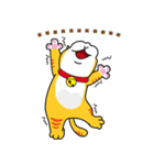 いたずら猫 登場する ！（個別スタンプ：9）