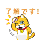 いたずら猫 登場する ！（個別スタンプ：17）