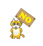 いたずら猫 登場する ！（個別スタンプ：29）