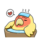 コザクラインコ ルチノー（個別スタンプ：3）