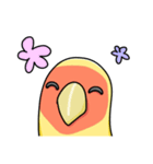 コザクラインコ ルチノー（個別スタンプ：4）
