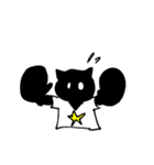 よりアクティブ！クマ黒（個別スタンプ：27）
