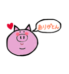 まるまる アニマル（個別スタンプ：3）