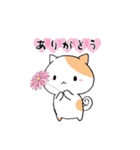 ハムねこ と ねこすけ（個別スタンプ：1）