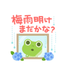 かえるちゃんのお天気スタンプ（個別スタンプ：22）