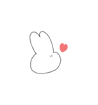 ちょっとヘンなうさぎ（個別スタンプ：7）