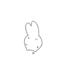 ちょっとヘンなうさぎ（個別スタンプ：15）