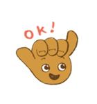 ハワイ州観光局のキャラクターShakaちゃん（個別スタンプ：10）