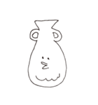 白いトリさんたち（個別スタンプ：13）