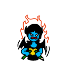 悪魔な女子（個別スタンプ：1）