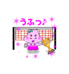 まわし君の彼女（個別スタンプ：3）