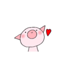 ゆるりとぶたちゃん（個別スタンプ：14）