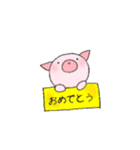 ゆるりとぶたちゃん（個別スタンプ：28）